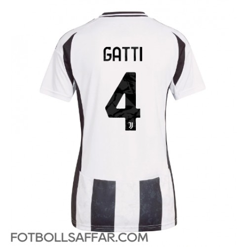 Juventus Federico Gatti #4 Hemmatröja Dam 2024-25 Kortärmad